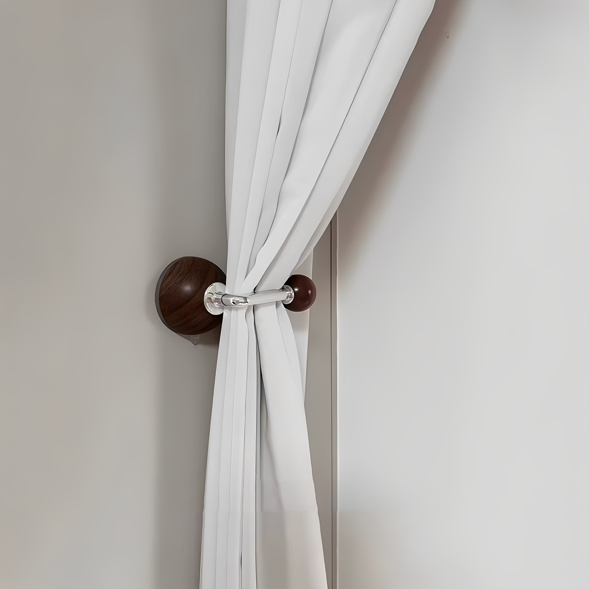 Punch-free Suction Cup Cabinet Handles Wall Hook Curtain Holder