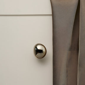 Organic Pebble Brushed Mushroom Cupboard Knobs