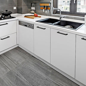 Black Simple Long Cabinet Handles