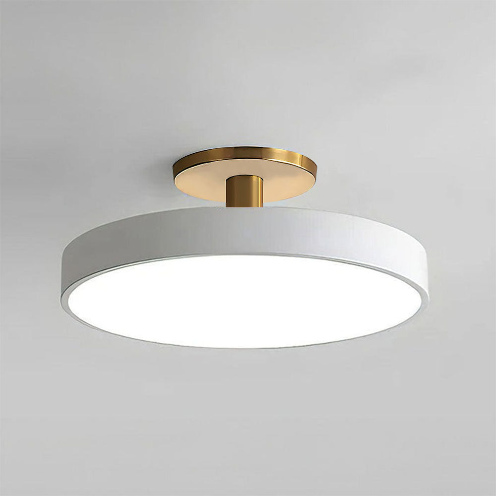 Modern Round Living Room Flush Mount Ceiling Light