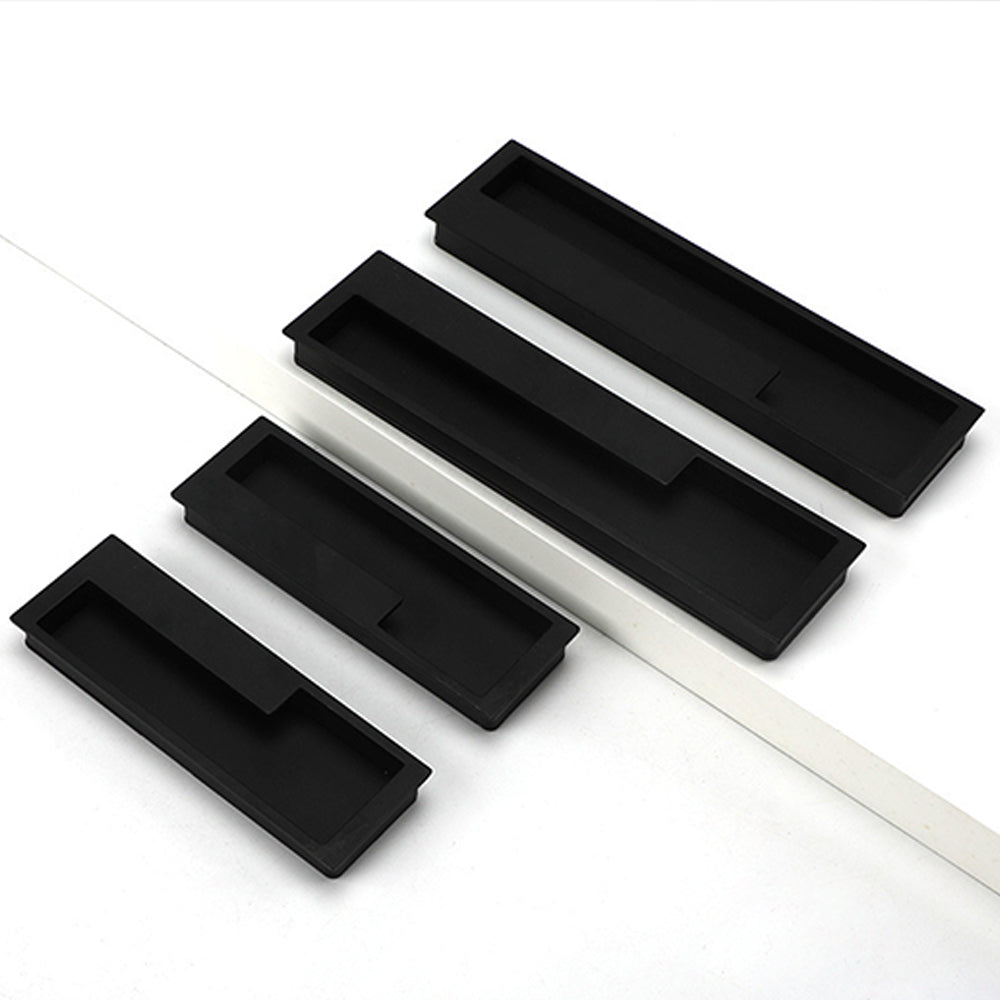 Left Right Hidden Slotted Recessed Handles