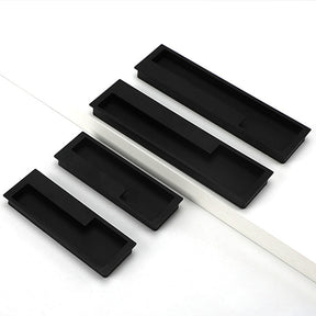 Left Right Hidden Slotted Recessed Handles