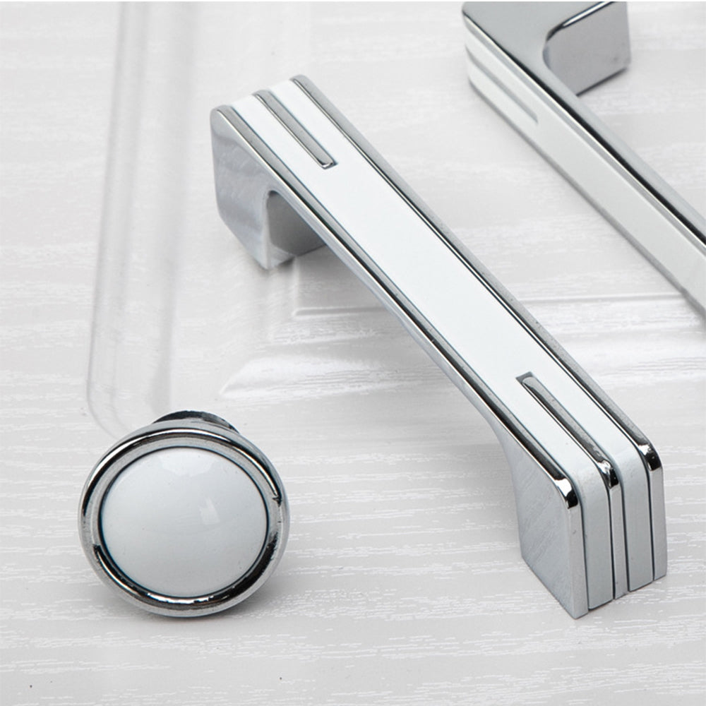 Modern Unique Chrome Kitchen Cabinet Handles