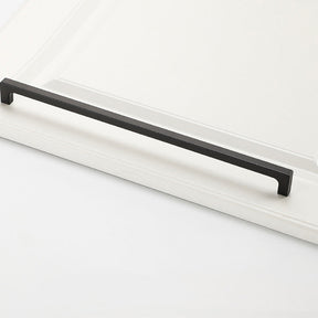 Black Simple Long Cabinet Handles