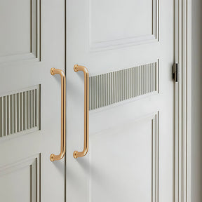 French Minimalist Rounded Arc Cabinet Handles