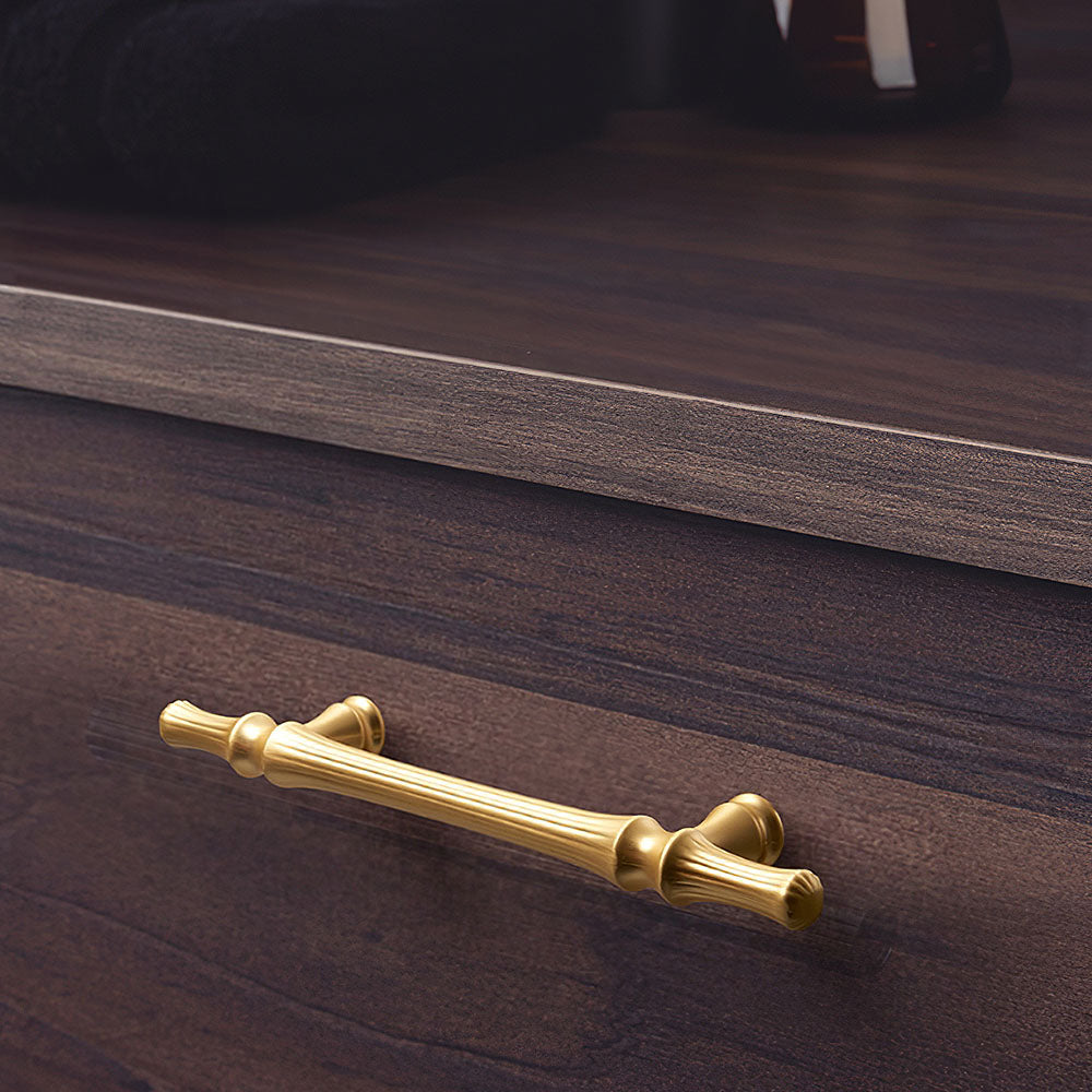 Modern Luxury Gold Wardrobe Cabinet Handles