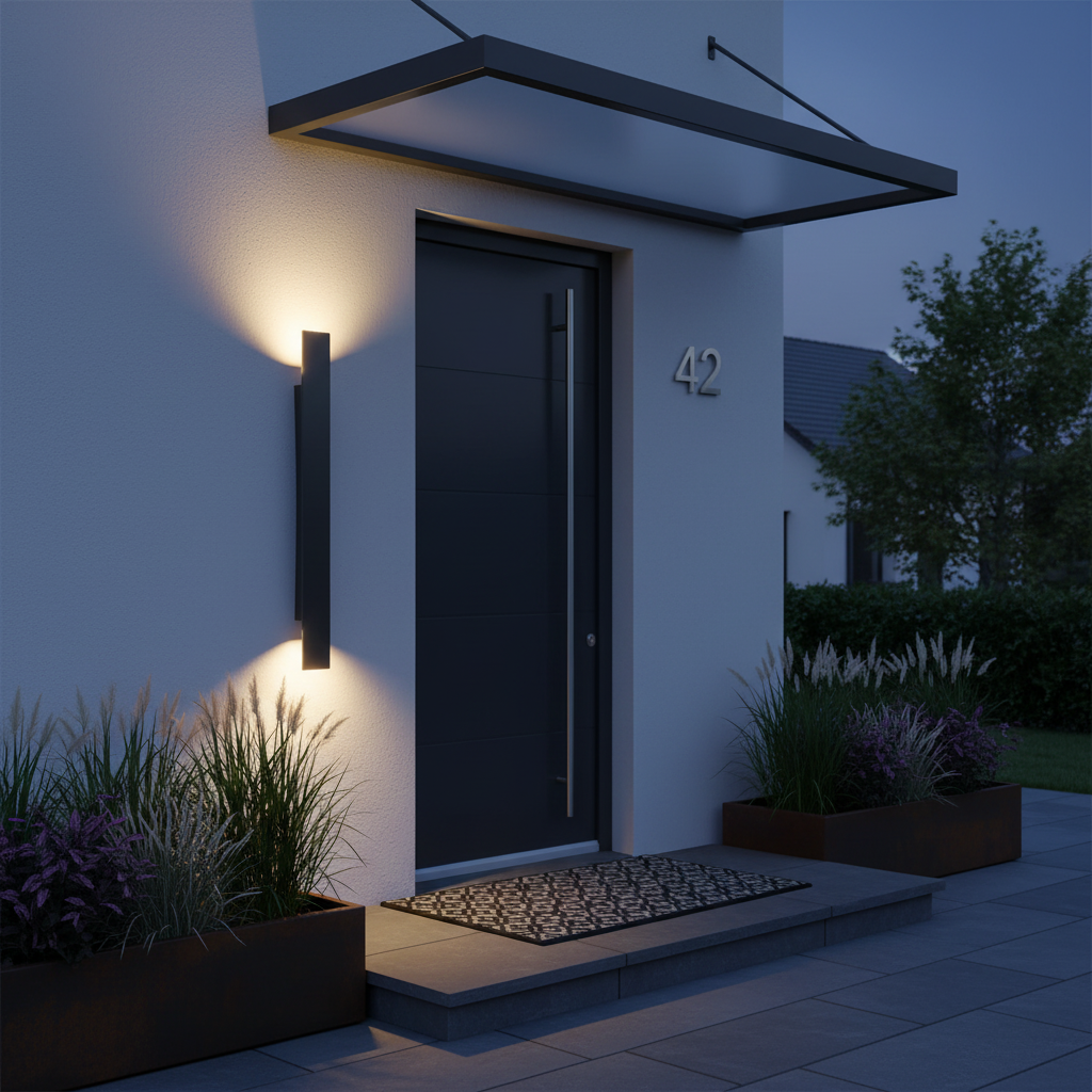 Modern IP65 Waterproof Outdoor LED Wall Light