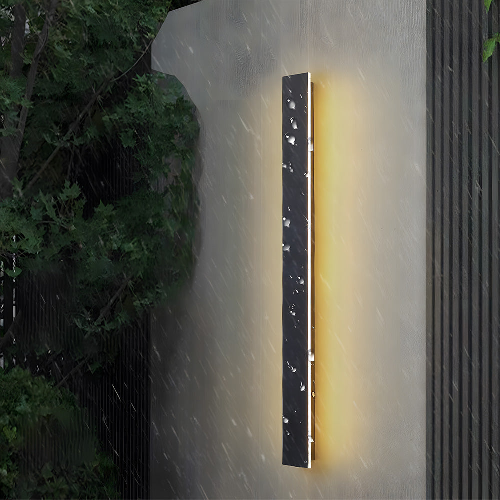 Modern IP64 Waterproof LED Strip Outdoor Long Wall Light