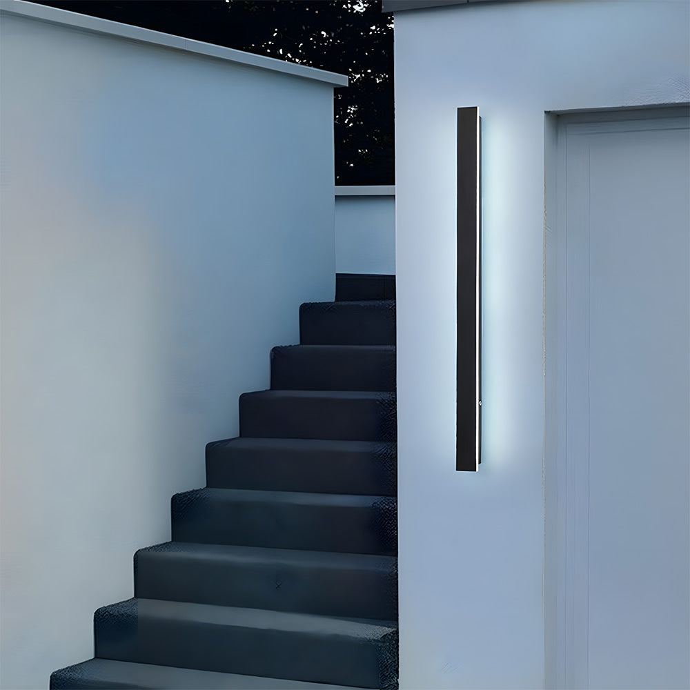 Modern IP64 Waterproof LED Strip Outdoor Long Wall Light