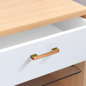 Nordic Modern Simple High-grade Leather Handle