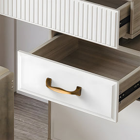 Wide Head Simple Brass Drawer Handles