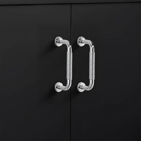 Modern Threaded Wardrobe Kitchen Cabinet Handles