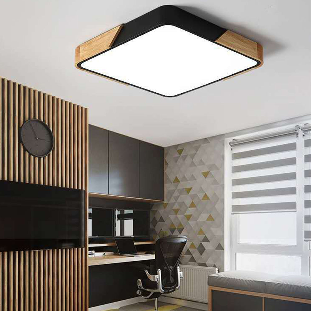 Colorful Square Simple Ceiling Lights
