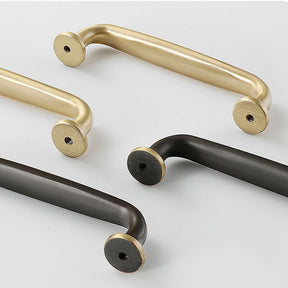 Modern Decorative Brass Cabinet Handles And Knobs For Kitchen