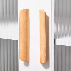 Solid Wood Cabinet Finger Edge Pulls