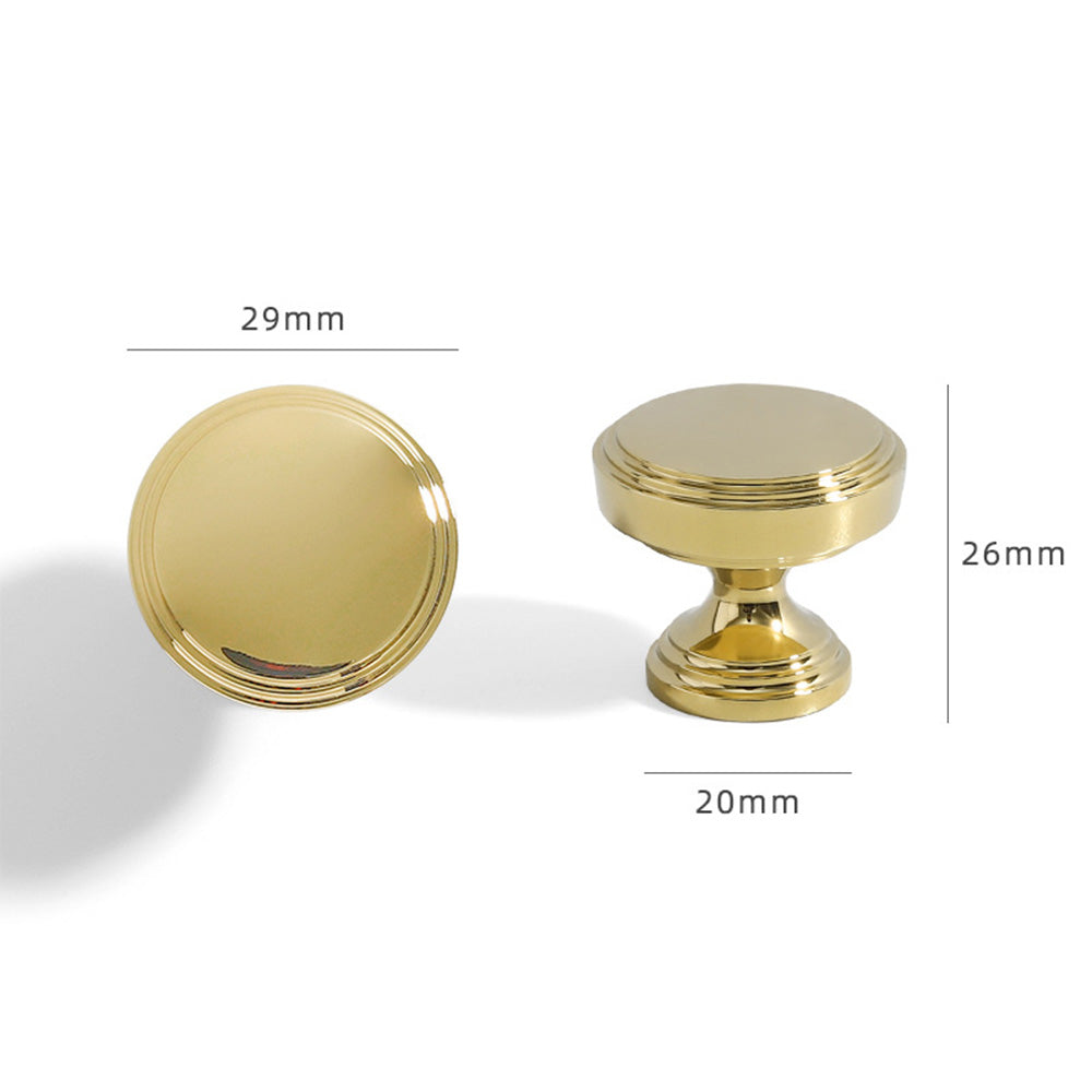 Modern Brass Gold Cupboard Kitchen Handles