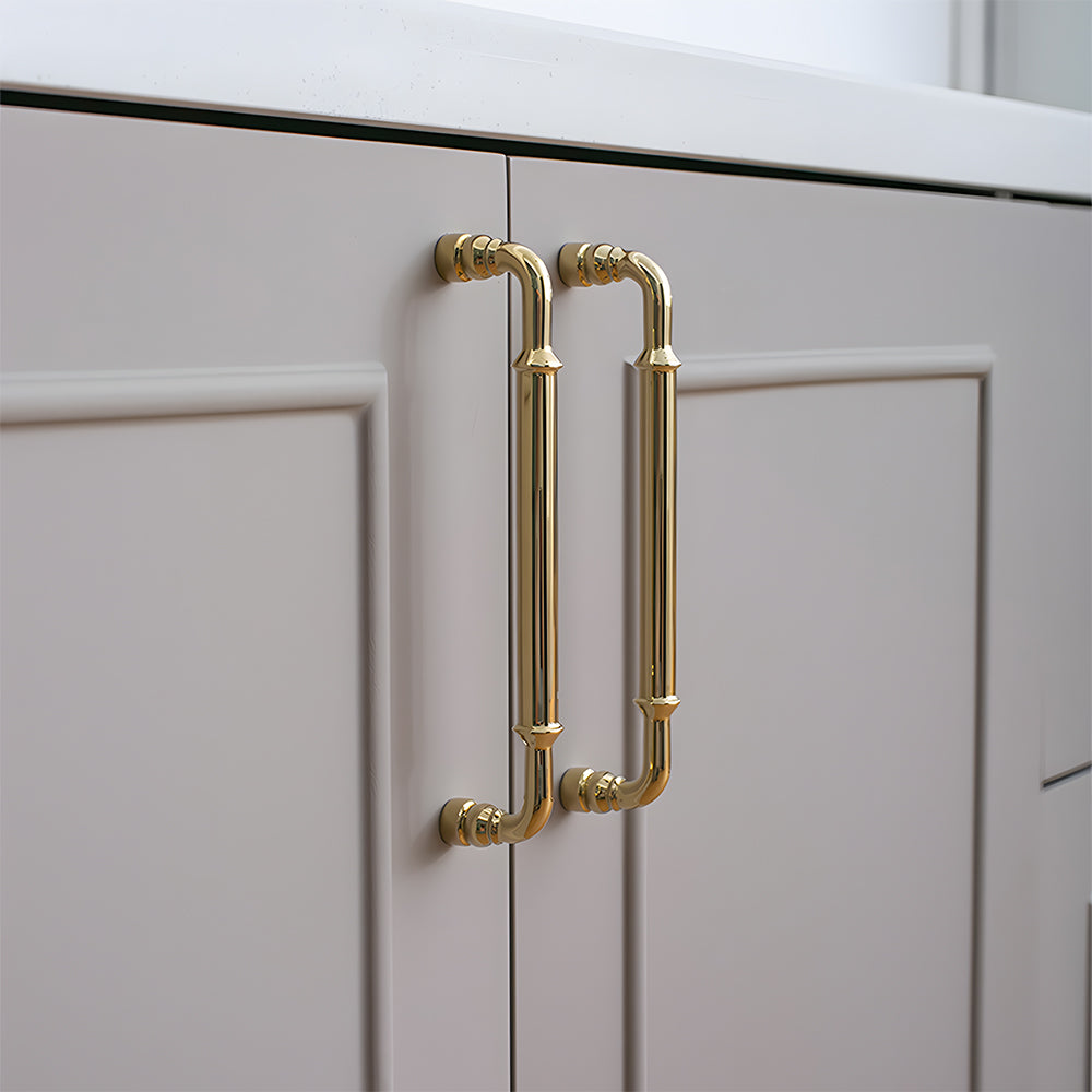 Luxury Brass Wardrobe Kitchen Handles And Knobs