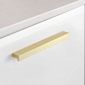 Black Gold Modern Invisible Finger Edge Cabinet Pull