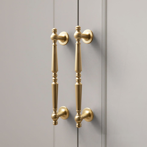 Vintage Simple Solid Brass Cabinet Handles
