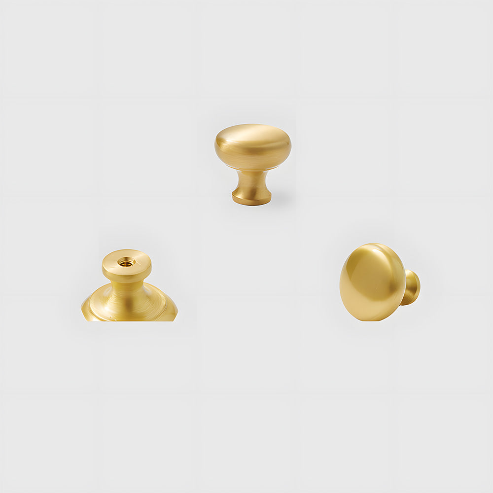 Modern Luxurious Gold Solid Drawer Handle