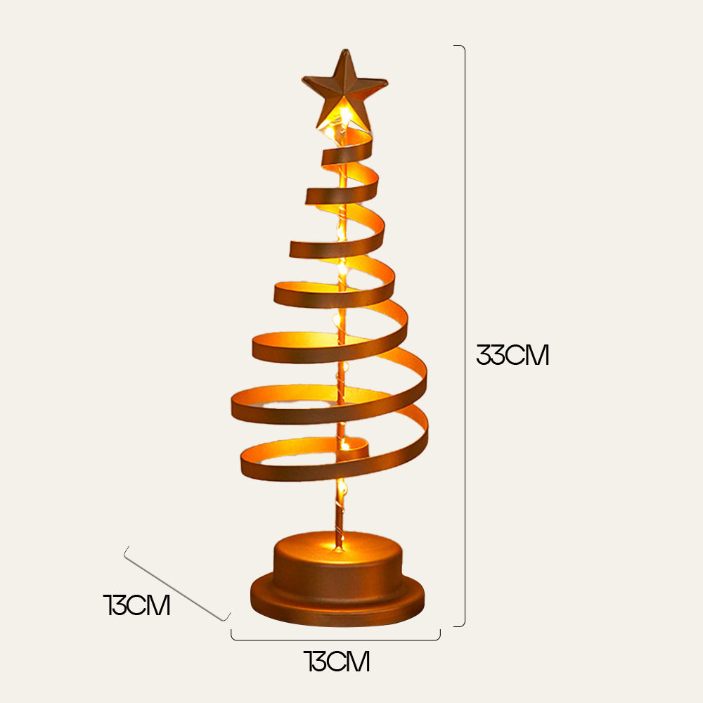 Classic Iron Tree Lights Decoration LED Christmas Lightings