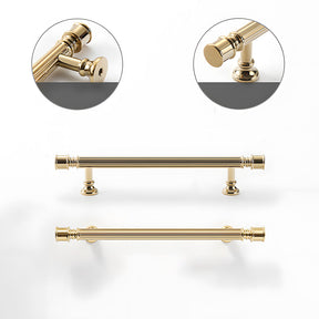 Vintage Art Deco Brass Cabinet Knobs and Pulls