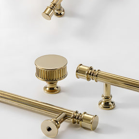 Vintage Art Deco Brass Cabinet Knobs and Pulls