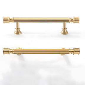 Vintage Art Deco Brass Cabinet Knobs and Pulls
