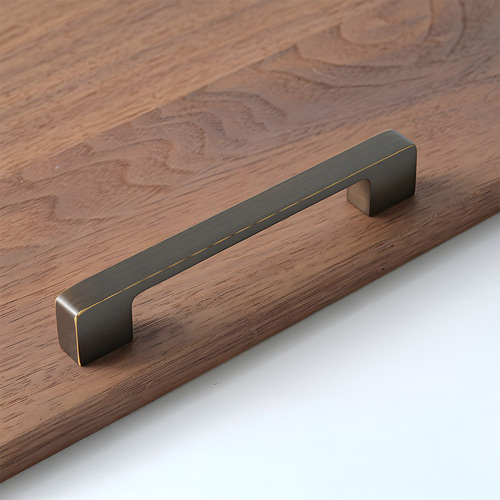 Retro Coffee Bronze Aged Brass Drawer Handles