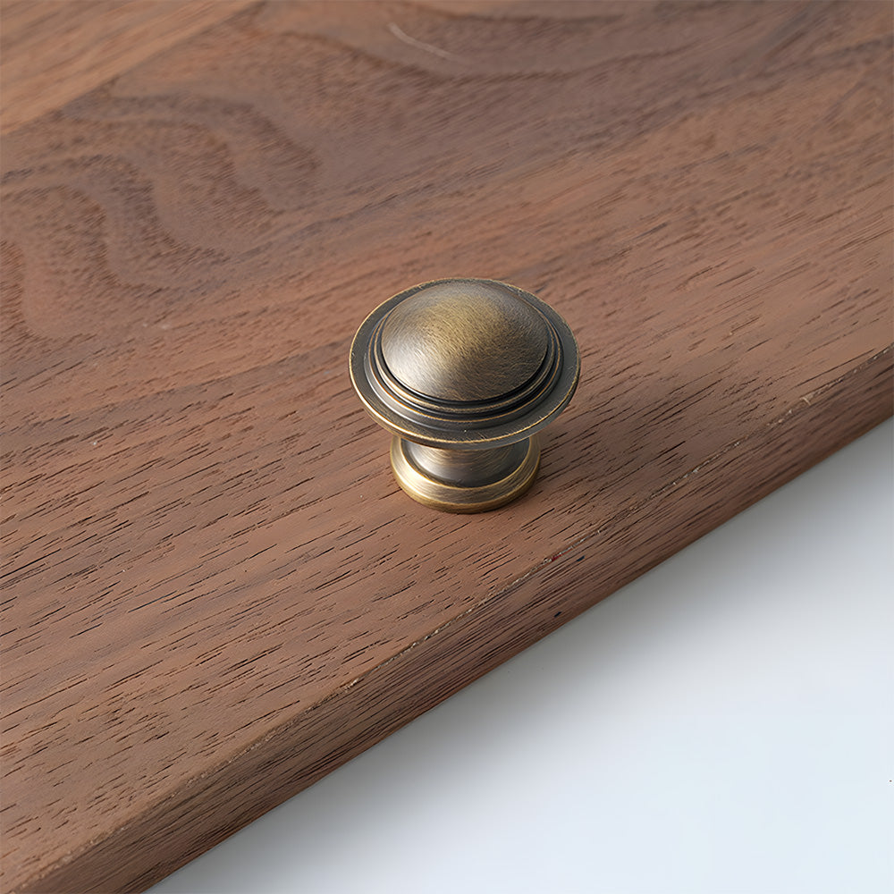 Retro Coffee Bronze Aged Brass Drawer Handles