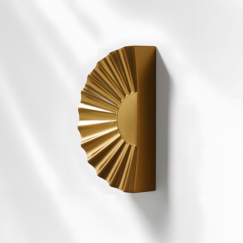 Vintage Sunburst Half Moon Cabinet Pulls