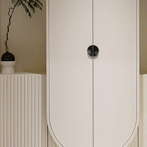 Vintage Sunburst Half Moon Cabinet Pulls