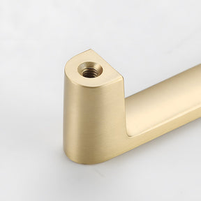 Minimalist Gold Solid Brass Cabinet Handles