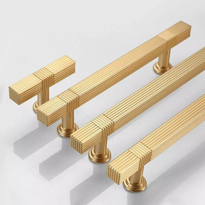 Solid Square Stripe Bar Handle