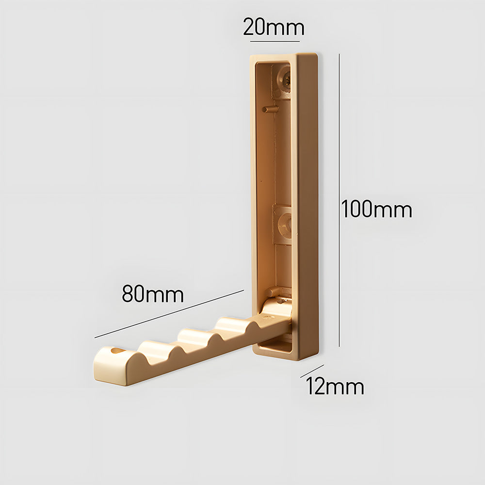 Invisible Foldable Coat Multi-Functional Single Hook For Bathroom