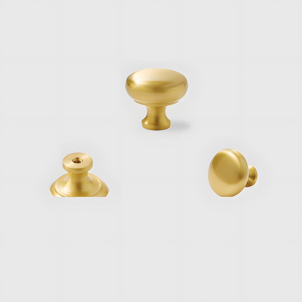 Modern Luxurious Gold Solid Drawer Handle