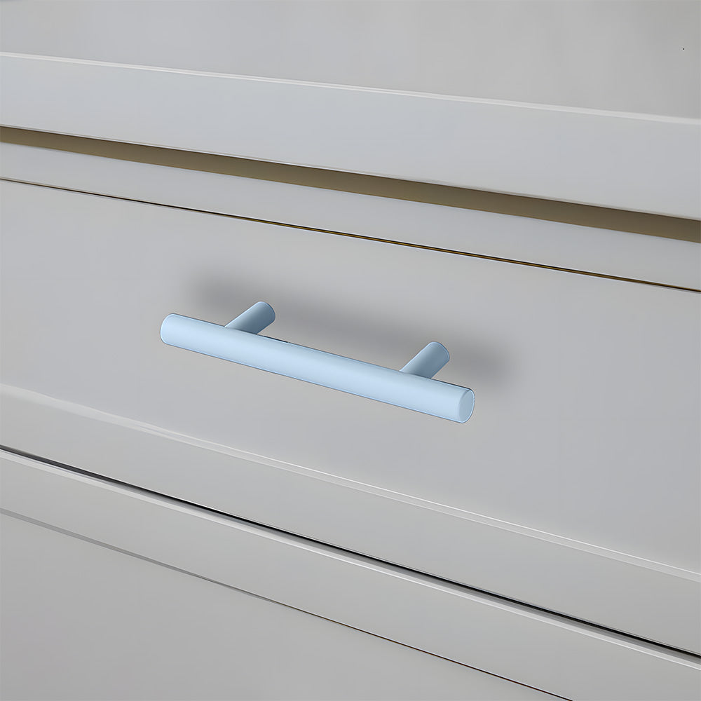 Colored Aluminum Alloy Simple Cabinet Drawer Handle