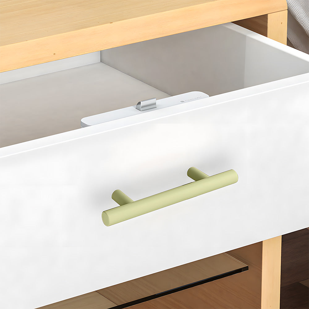 Colored Aluminum Alloy Simple Cabinet Drawer Handle