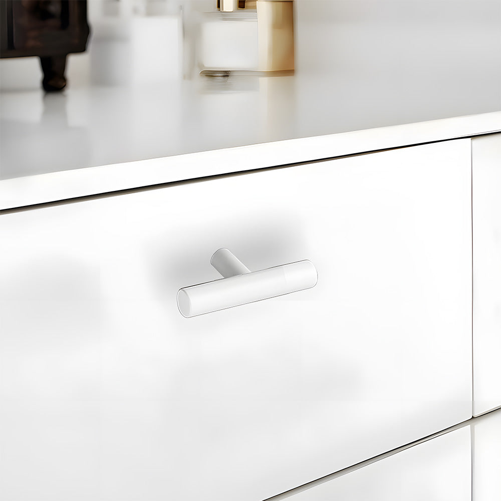 Colored Aluminum Alloy Simple Cabinet Drawer Handle