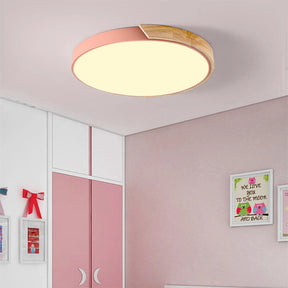 Colorful Simple LED Round Ceiling Lights