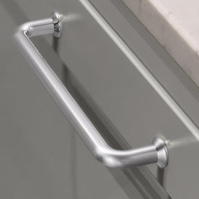 Elegant Simple Nickel Brushed Cabinet Door Drawer Handles