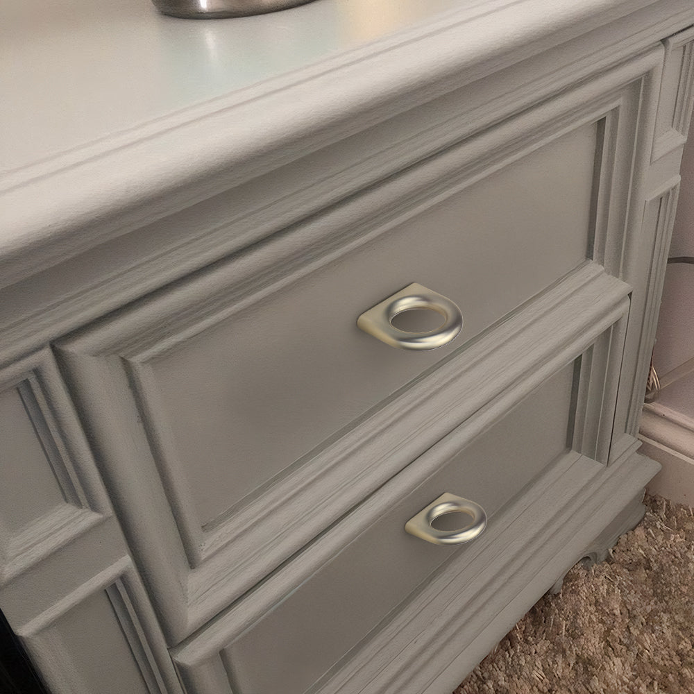 Stylish Design Ring Zinc Alloy Cabinet Drawer Handles