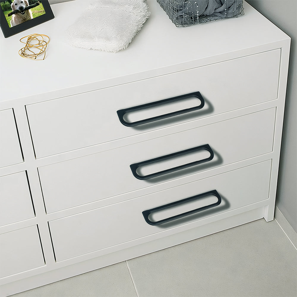 Stylish Design Ring Zinc Alloy Cabinet Drawer Handles