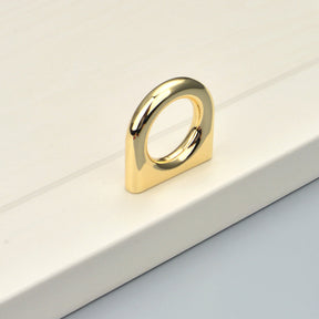Stylish Design Ring Zinc Alloy Cabinet Drawer Handles