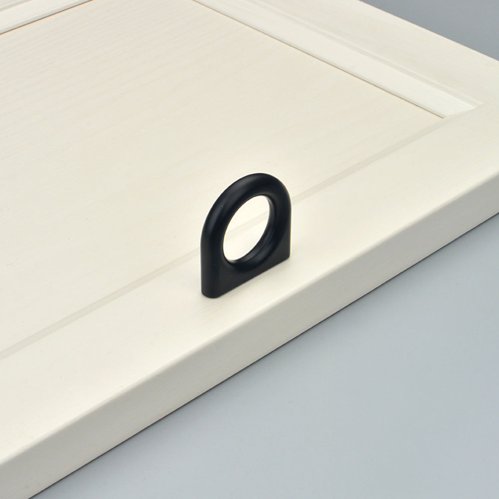 Stylish Design Ring Zinc Alloy Cabinet Drawer Handles