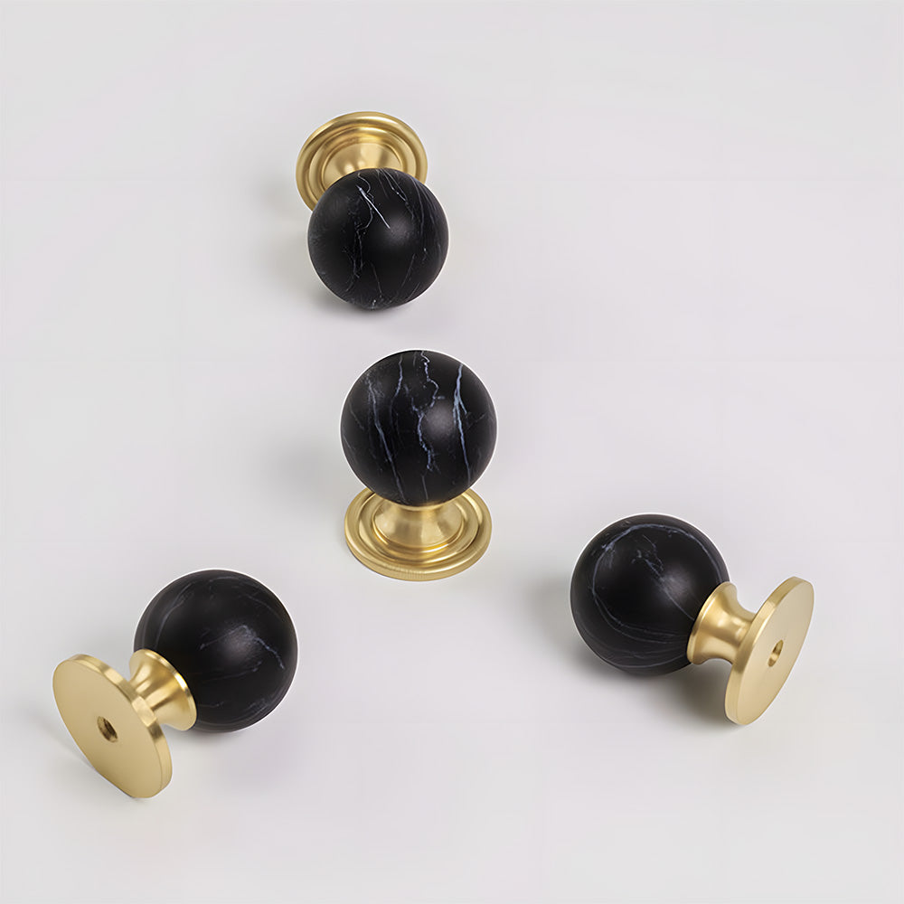 Creative Brass Ball Cabinet Drawer Knobs