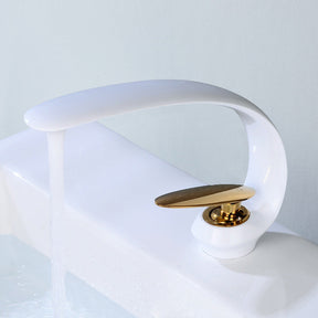 Modern Solid Brass Single Lever Mono Basin Mixer Tap