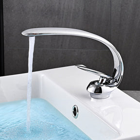 Modern Solid Brass Single Lever Mono Basin Mixer Tap
