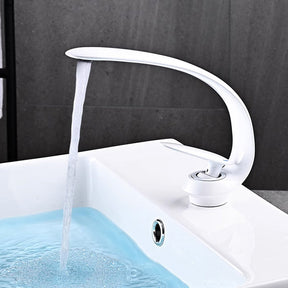 Modern Solid Brass Single Lever Mono Basin Mixer Tap