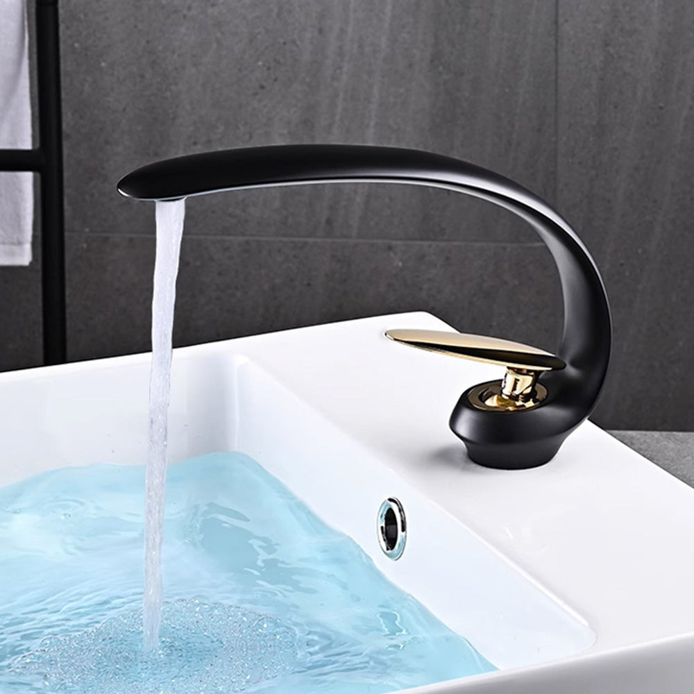 Modern Solid Brass Single Lever Mono Basin Mixer Tap